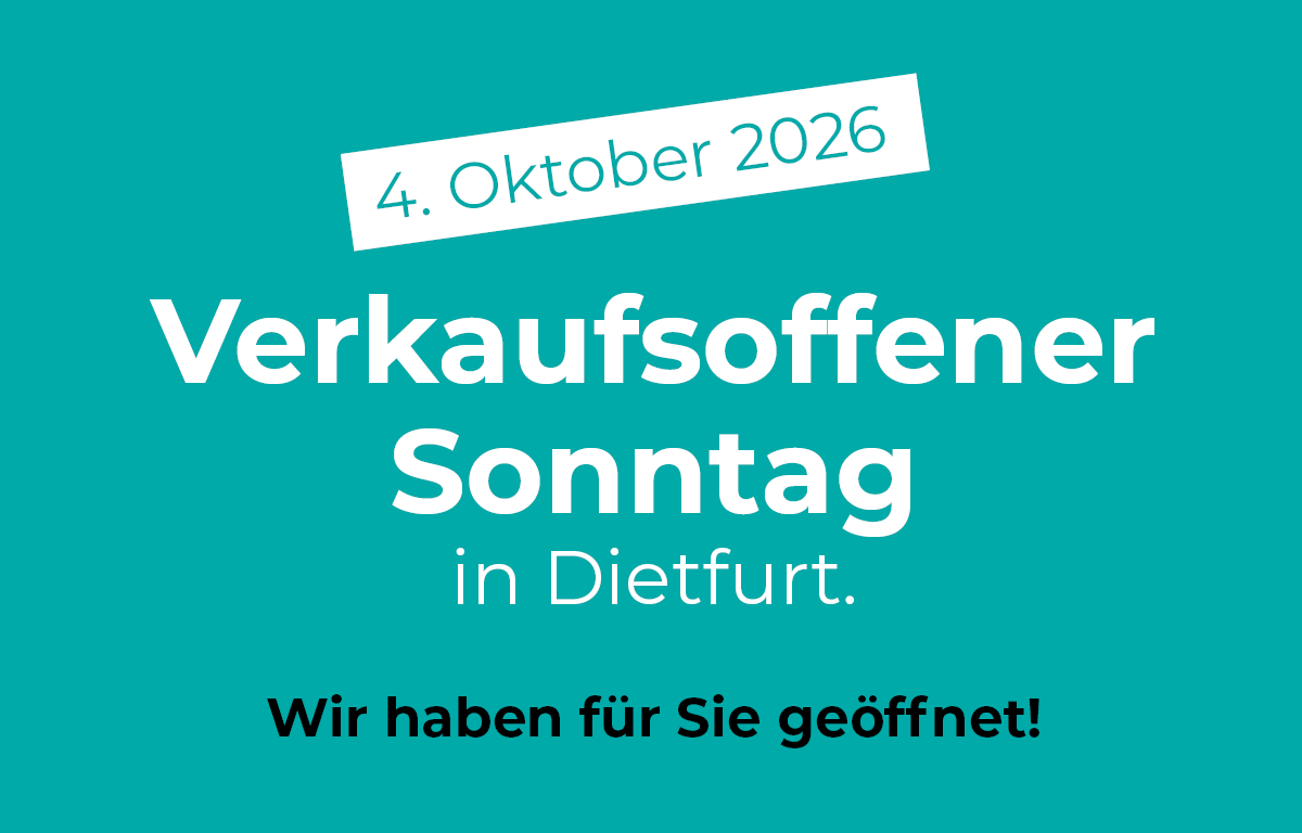 Herbstzeit ist Nähzeit: Verkaufsoffener Sonntag im Nähzentrum Dietfurt