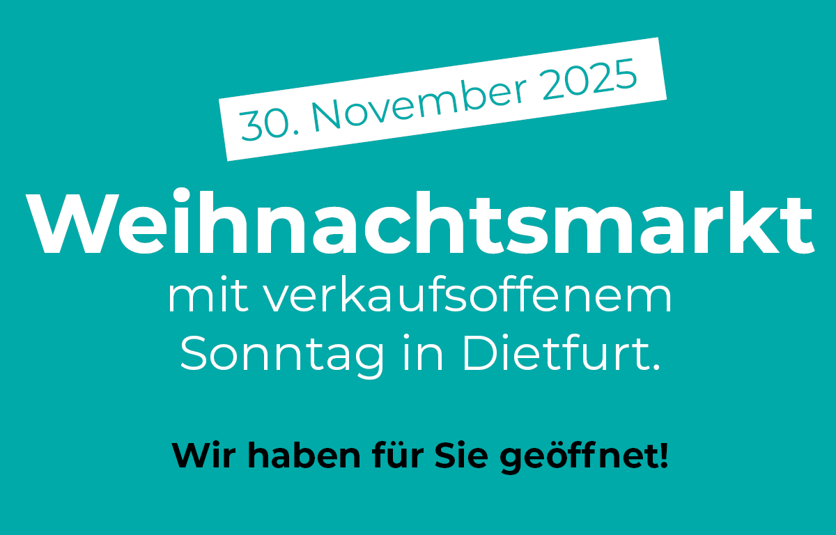 Geöffnet zum Weihnachtsmarkt: Nähzentrum Dietfurt